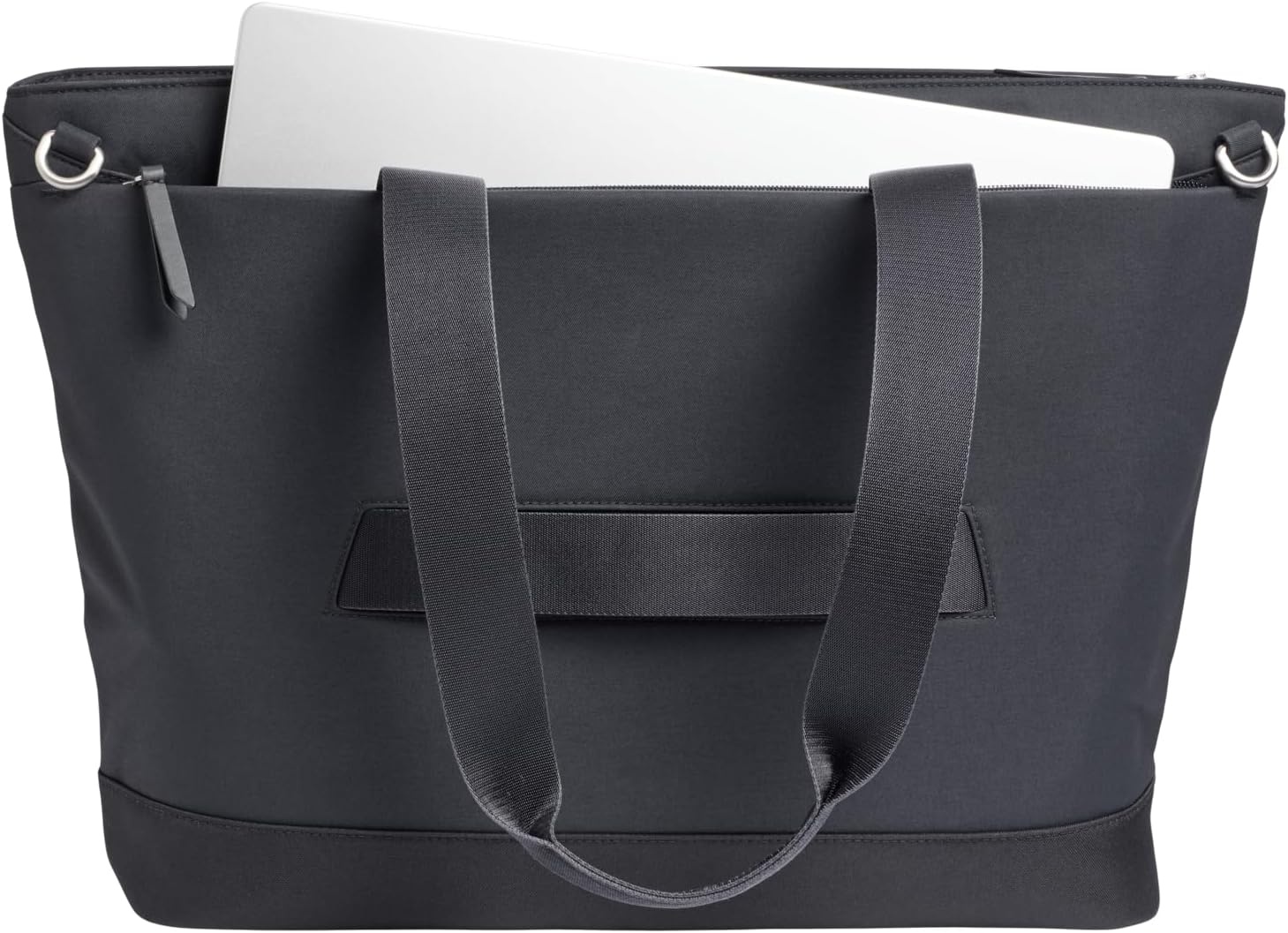 image:imageSTANLEY Standby Tote Bag Ash Laptop Sleeve Water Bottle Pocket Luggage PassThrough Adjustable amp Removable Crossbody Strap Structured amp DurableBlack