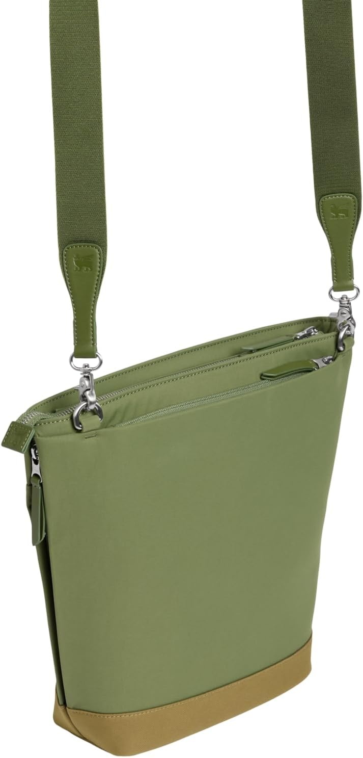 image:imageSTANLEY Standby Tote Bag Ash Laptop Sleeve Water Bottle Pocket Luggage PassThrough Adjustable amp Removable Crossbody Strap Structured amp DurableDried Pine