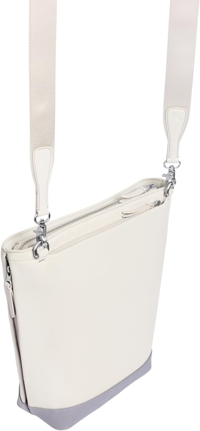 image:imageSTANLEY Standby Tote Bag Ash Laptop Sleeve Water Bottle Pocket Luggage PassThrough Adjustable amp Removable Crossbody Strap Structured amp DurableAsh