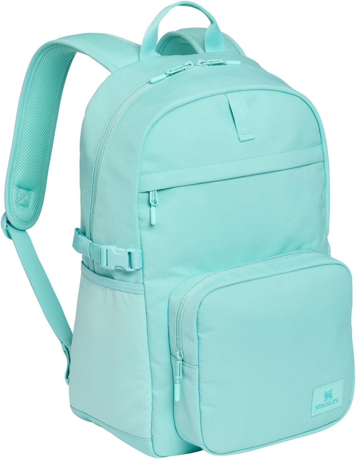 image:imageSTANLEY Standby Tote Bag Ash Laptop Sleeve Water Bottle Pocket Luggage PassThrough Adjustable amp Removable Crossbody Strap Structured amp DurableTeal