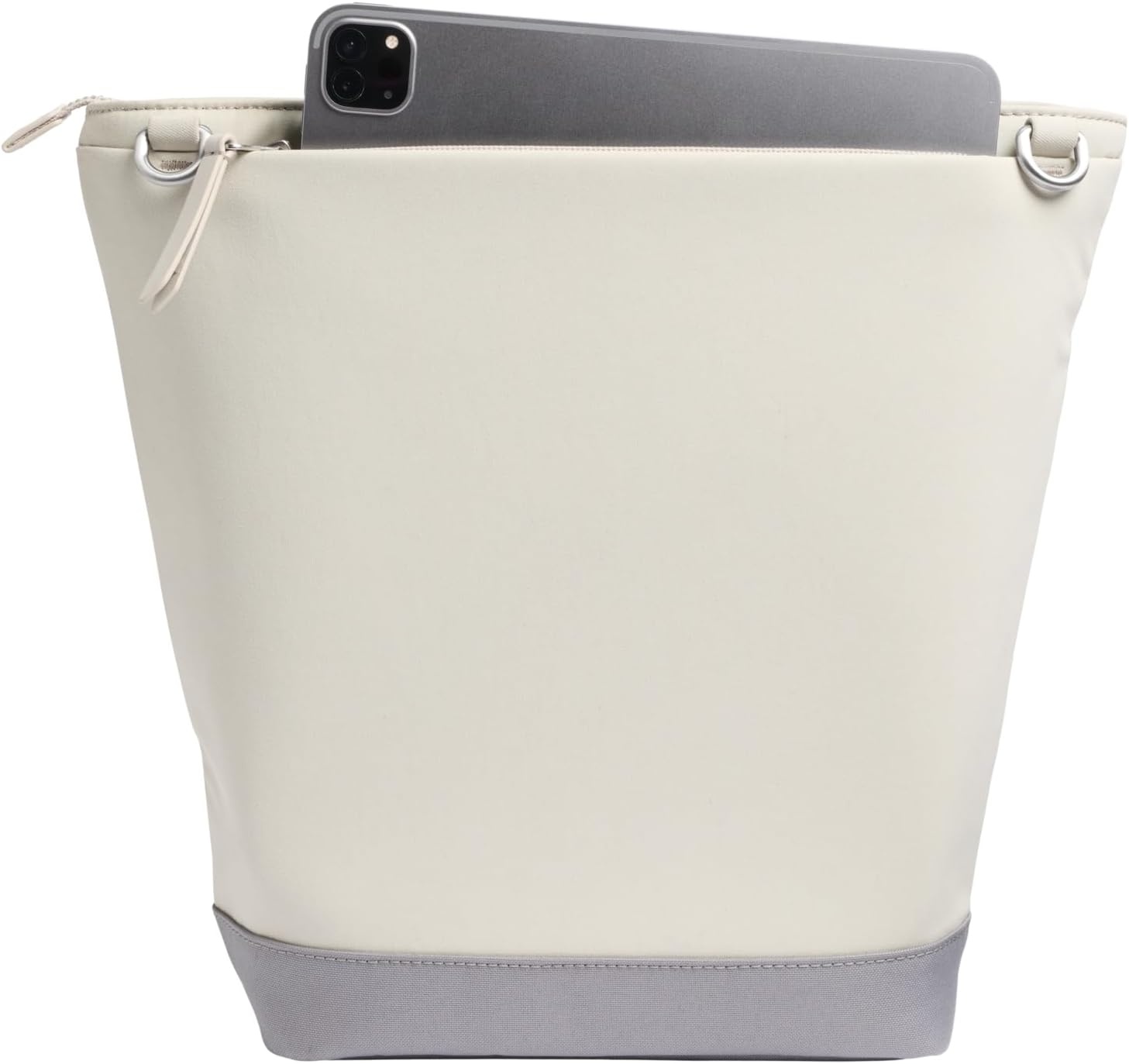 image:imageSTANLEY Standby Tote Bag Ash Laptop Sleeve Water Bottle Pocket Luggage PassThrough Adjustable amp Removable Crossbody Strap Structured amp DurableAsh