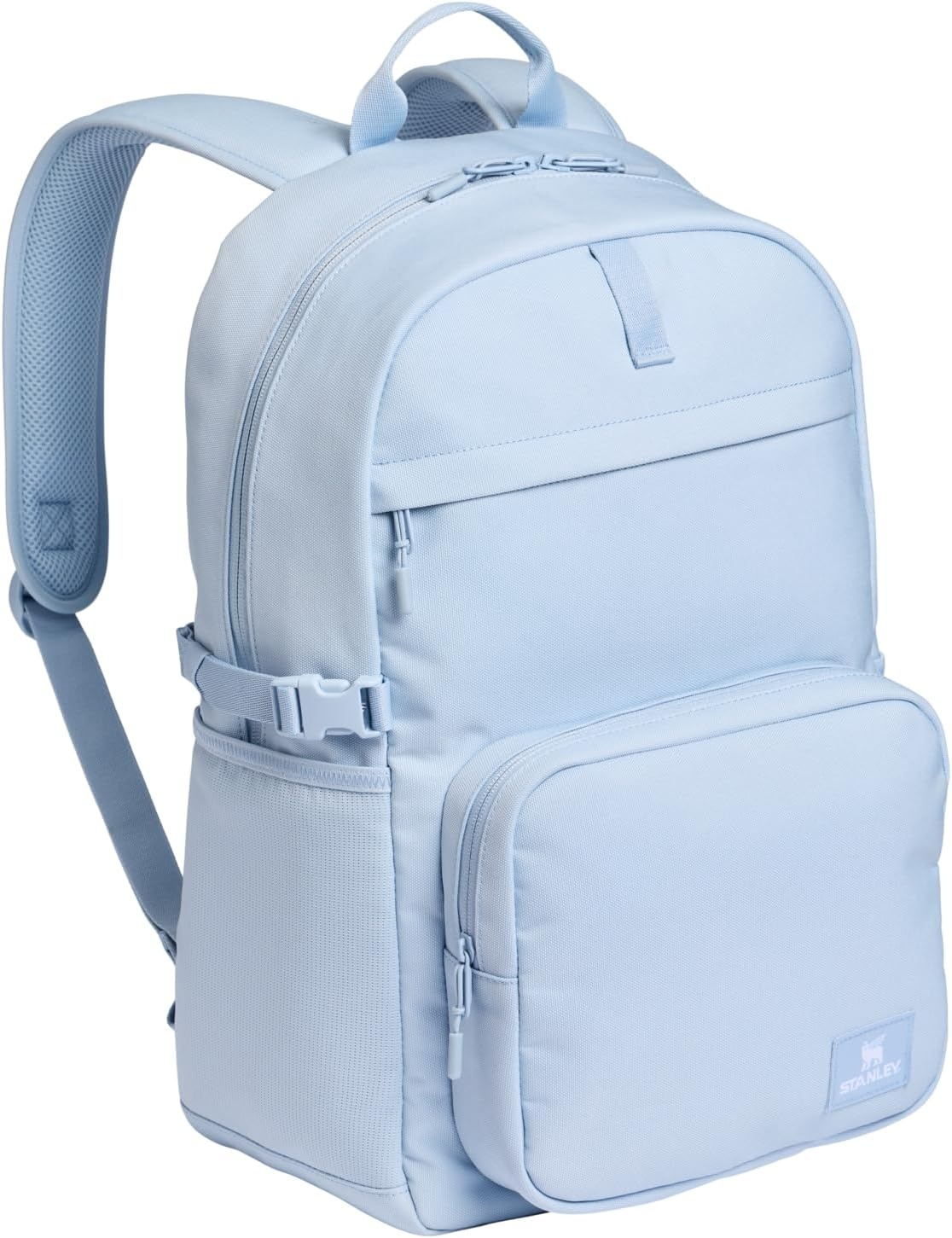 image:imageSTANLEY Standby Tote Bag Ash Laptop Sleeve Water Bottle Pocket Luggage PassThrough Adjustable amp Removable Crossbody Strap Structured amp DurableBlue Dream