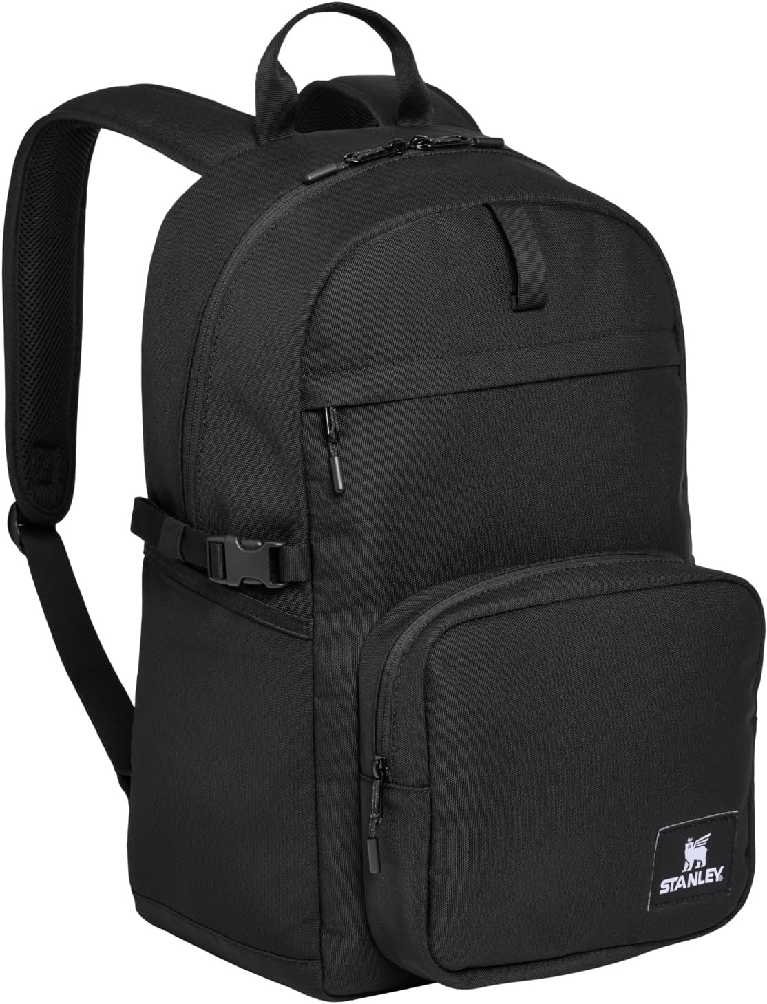image:imageSTANLEY Standby Tote Bag Ash Laptop Sleeve Water Bottle Pocket Luggage PassThrough Adjustable amp Removable Crossbody Strap Structured amp DurableBlack