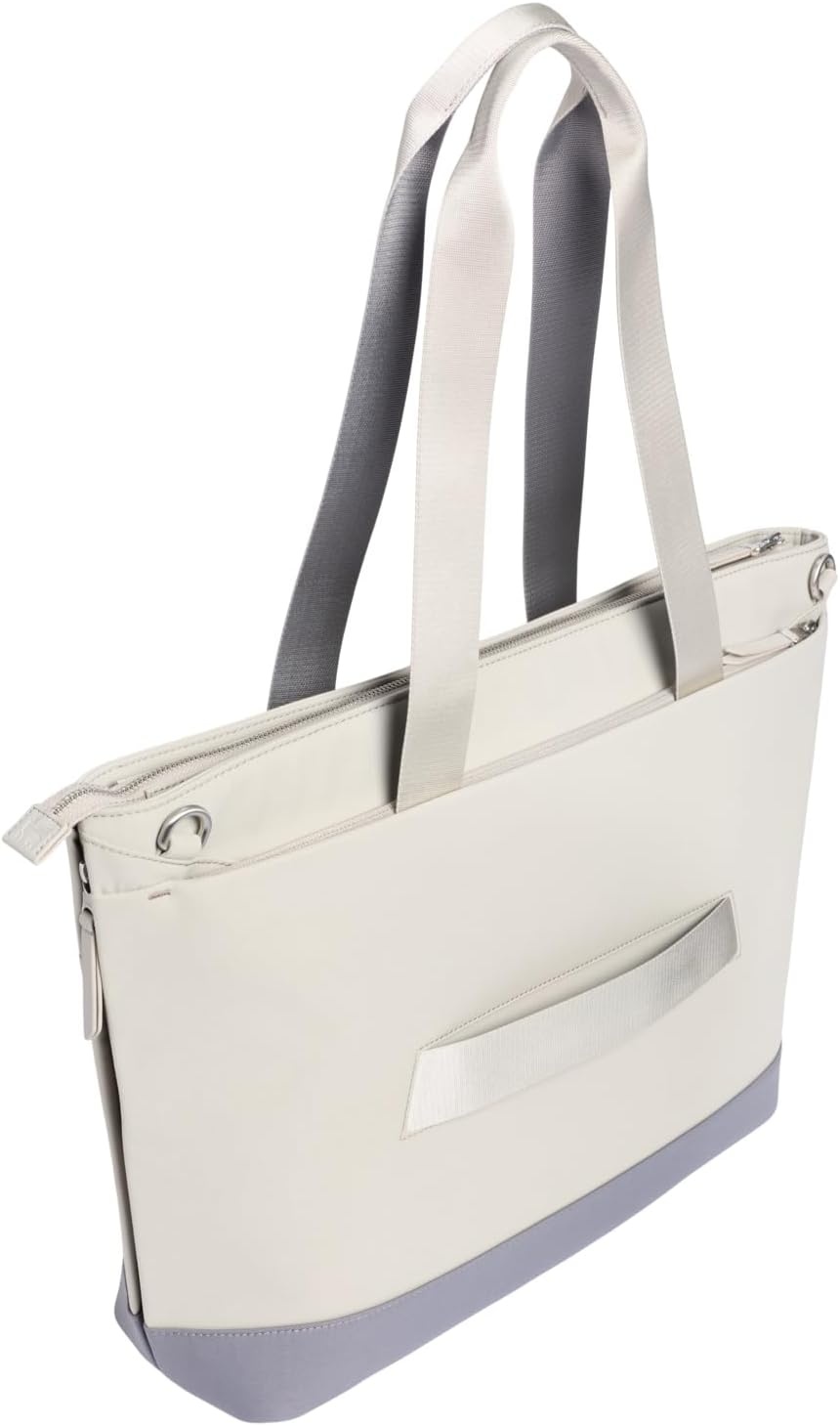 image:imageSTANLEY Standby Tote Bag Ash Laptop Sleeve Water Bottle Pocket Luggage PassThrough Adjustable amp Removable Crossbody Strap Structured amp DurableAsh