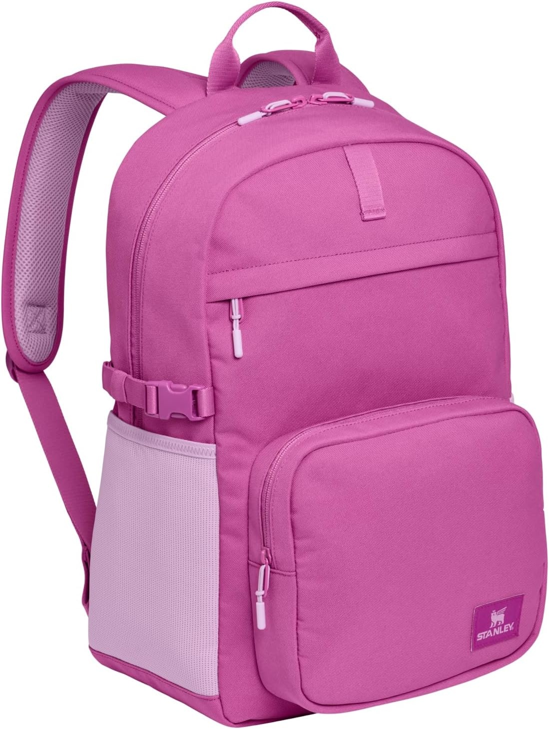 image:imageSTANLEY Standby Tote Bag Ash Laptop Sleeve Water Bottle Pocket Luggage PassThrough Adjustable amp Removable Crossbody Strap Structured amp DurableDark Blossom