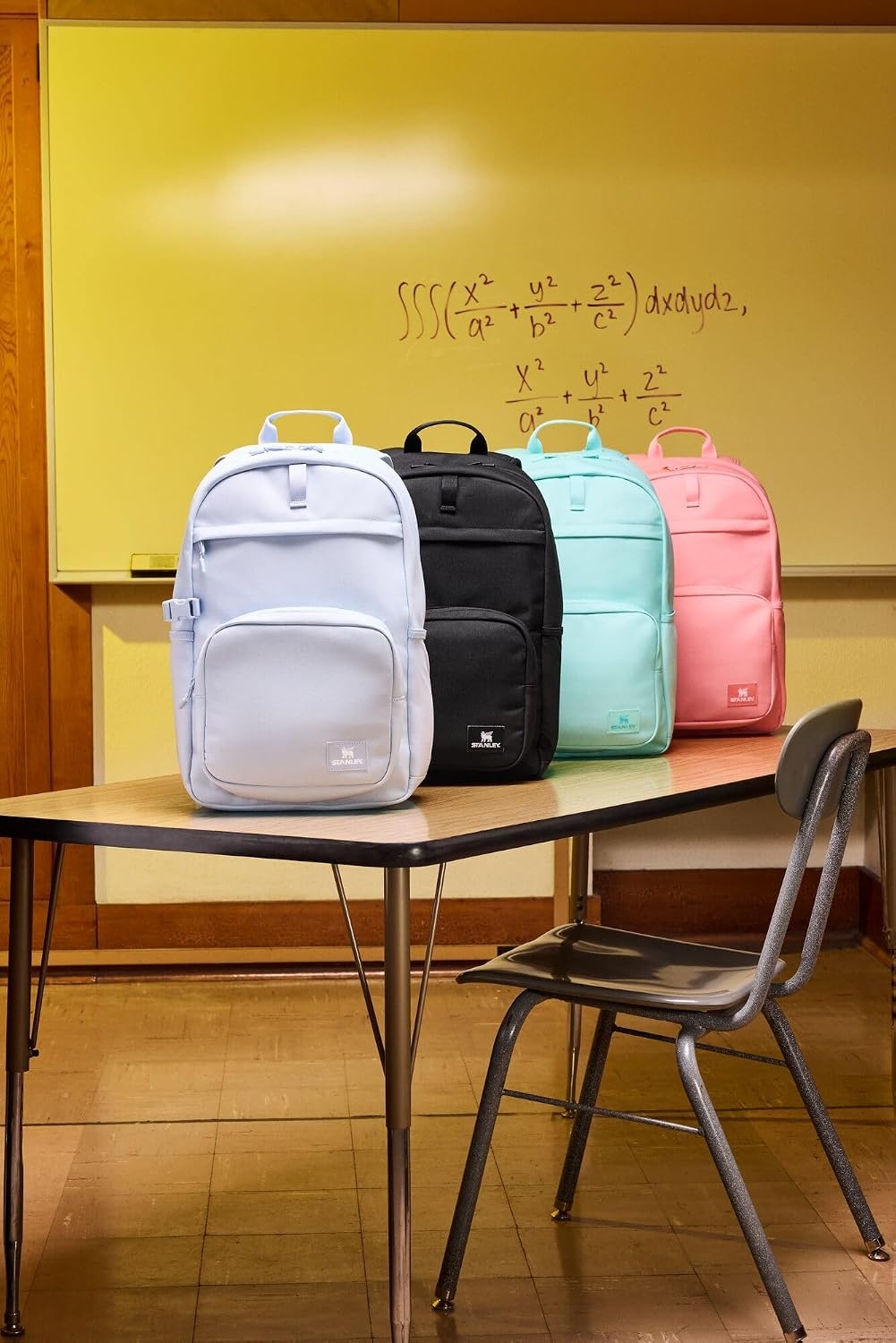 image:imageSTANLEY Standby Tote Bag Ash Laptop Sleeve Water Bottle Pocket Luggage PassThrough Adjustable amp Removable Crossbody Strap Structured amp DurableTeal