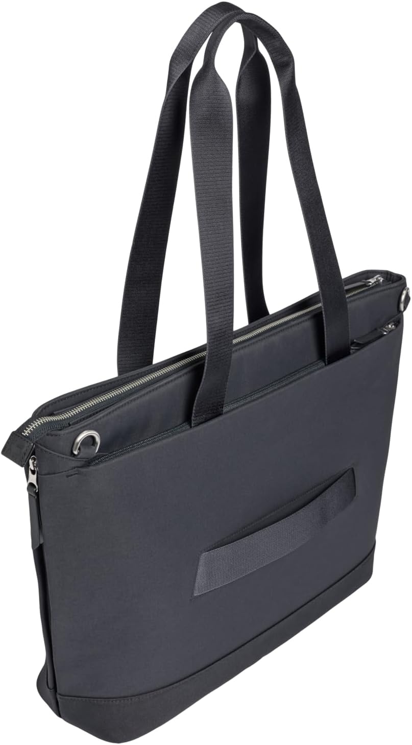 image:imageSTANLEY Standby Tote Bag Ash Laptop Sleeve Water Bottle Pocket Luggage PassThrough Adjustable amp Removable Crossbody Strap Structured amp DurableBlack