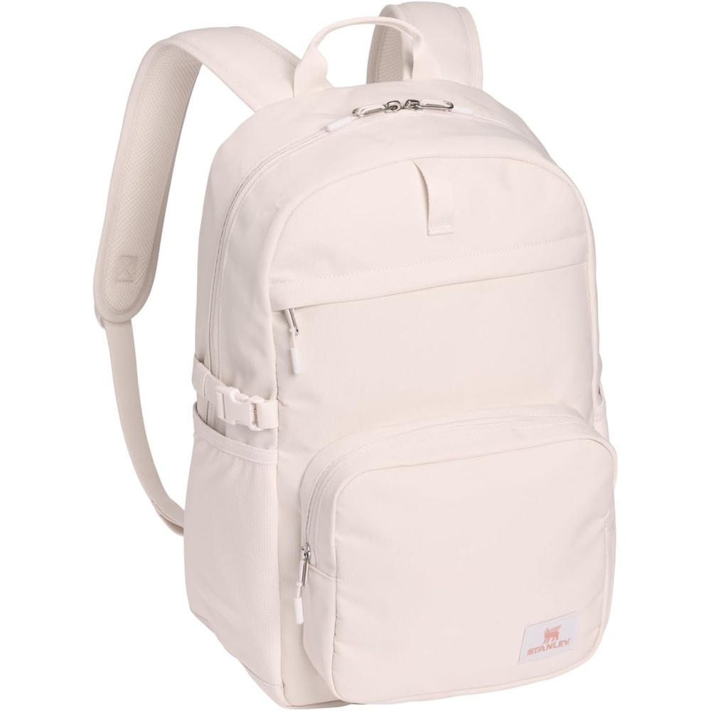 image:imageSTANLEY Standby Tote Bag Ash Laptop Sleeve Water Bottle Pocket Luggage PassThrough Adjustable amp Removable Crossbody Strap Structured amp DurableRose Quartz
