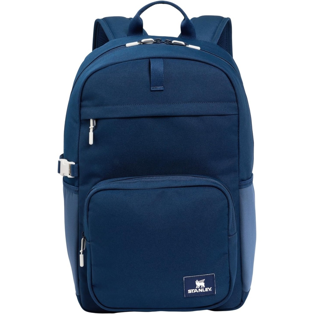 image:imageSTANLEY Standby Tote Bag Ash Laptop Sleeve Water Bottle Pocket Luggage PassThrough Adjustable amp Removable Crossbody Strap Structured amp DurableDark Navy