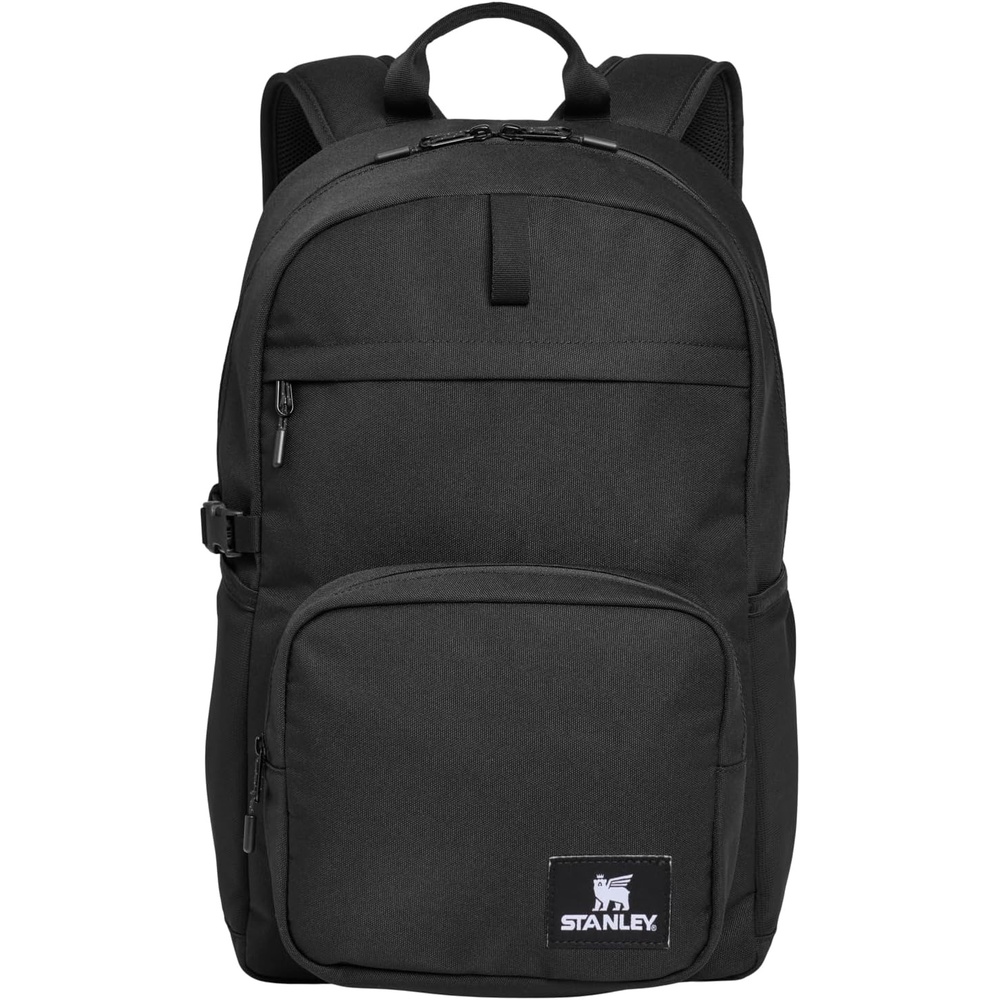 image:imageSTANLEY Standby Tote Bag Ash Laptop Sleeve Water Bottle Pocket Luggage PassThrough Adjustable amp Removable Crossbody Strap Structured amp DurableBlack