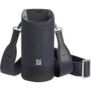 STANLEY Standby Carry-All Bag, Slate Blue | Water Bottle Holder | Removable Essentials Case with interior phone pocket | Quick-Access Card Storage | Crossbody Strap(Black)