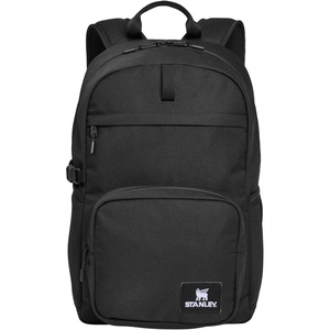 STANLEY Standby Tote Bag, Ash | Laptop Sleeve | Water Bottle Pocket | Luggage Pass-Through | Adjustable & Removable Crossbody Strap | Structured & Durable(Black)
