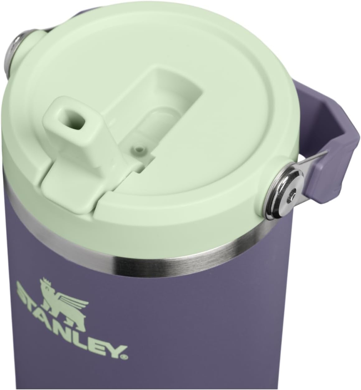 image:imageSTANLEY IceFlow 20 Flip Straw Tumbler 30 oz Champagne PlusPurple Umbra