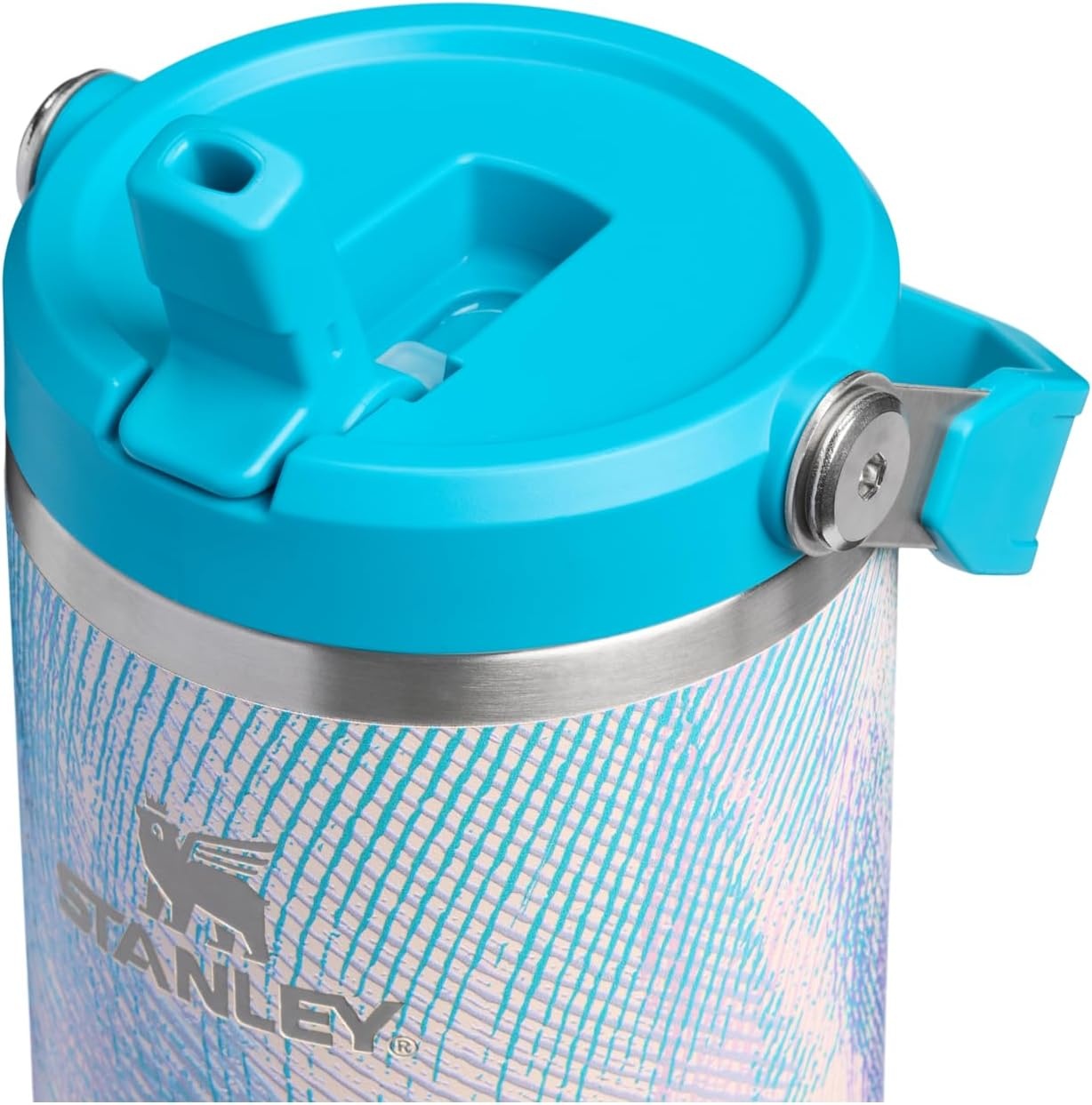 image:imageSTANLEY IceFlow 20 Flip Straw Tumbler 30 oz Champagne PlusSea Glass Plume