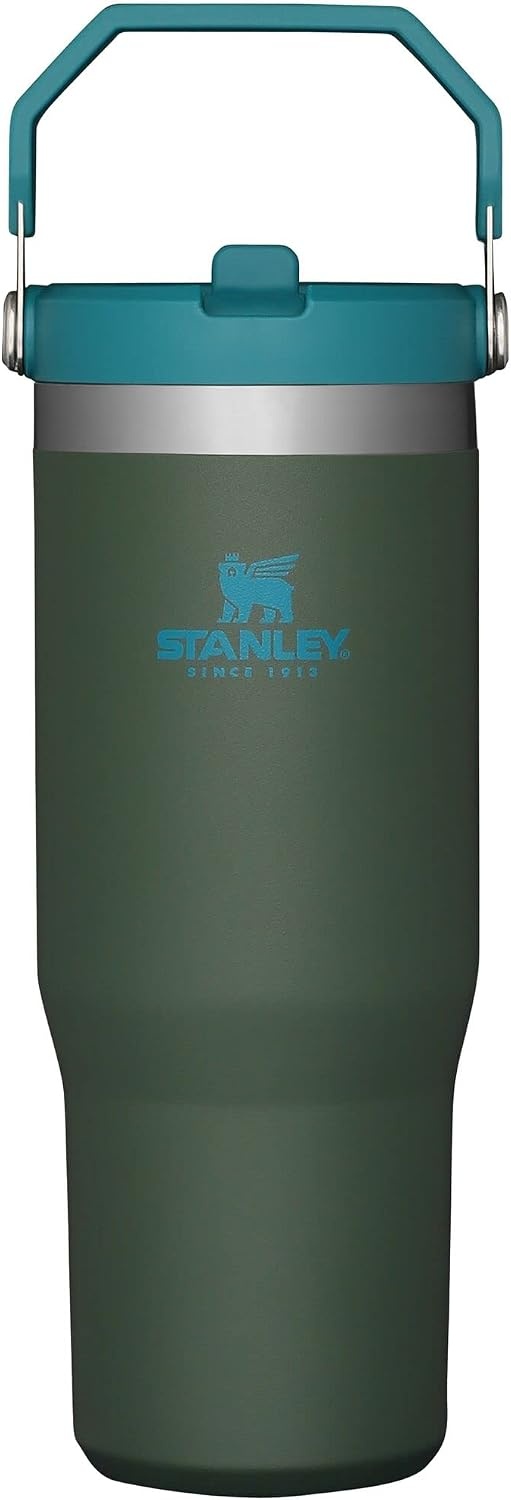 image:imageSTANLEY IceFlow 20 Flip Straw Tumbler 30 oz Champagne PlusSpirulina