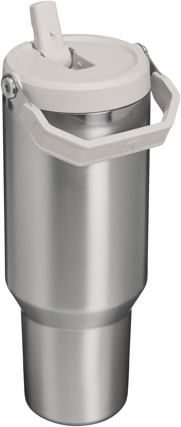image:imageSTANLEY IceFlow 20 Flip Straw Tumbler 30 oz Champagne PlusStainless Steel Ash