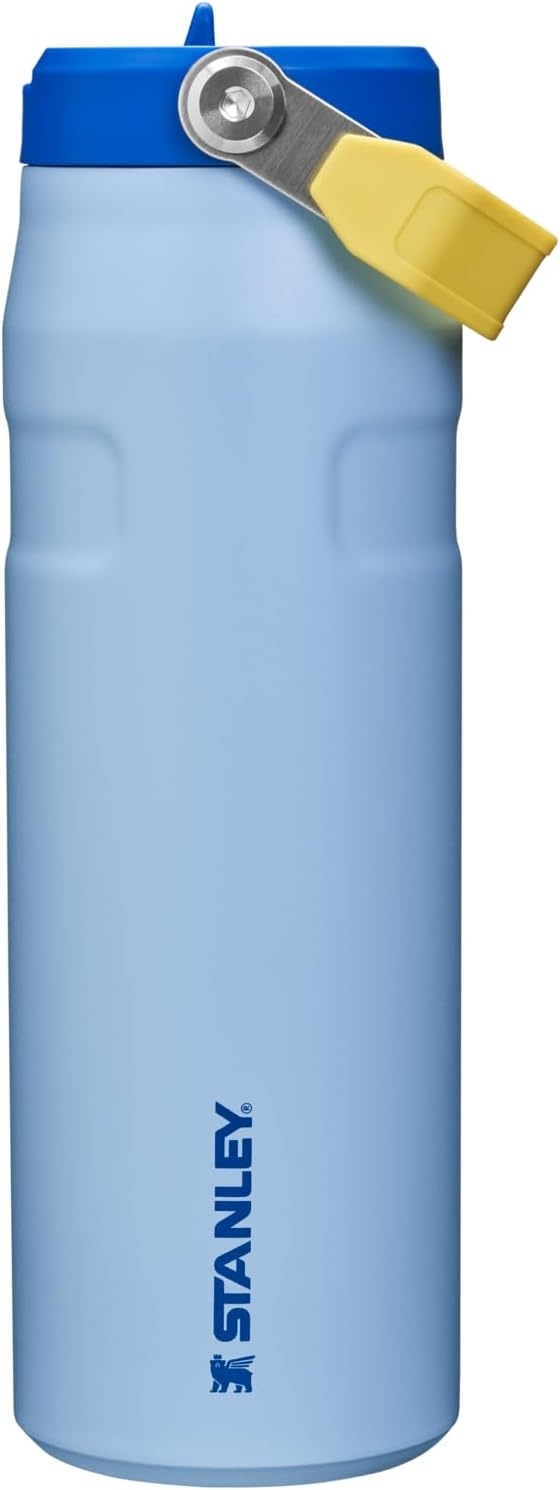 image:imageSTANLEY IceFlow Flip Straw 20 Bottle 24 oz Blue Dream GradientCornflower Admiral Blue