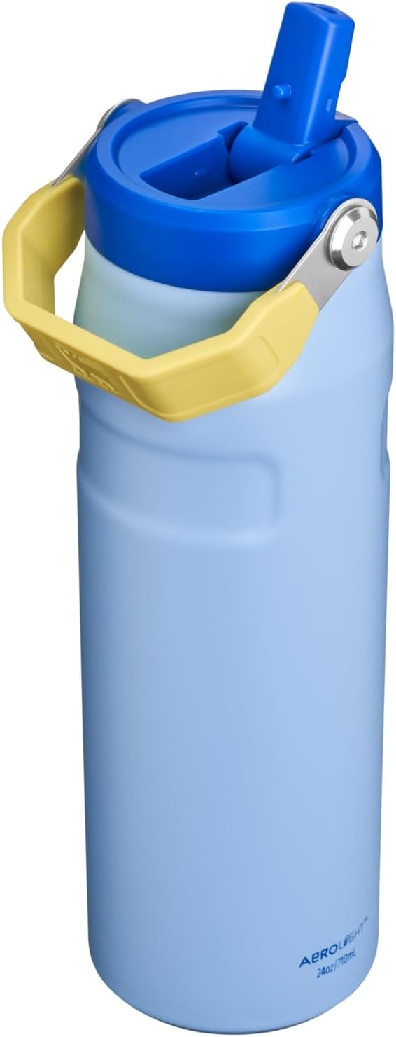 image:imageSTANLEY IceFlow Flip Straw 20 Bottle 24 oz Blue Dream GradientCornflower Admiral Blue