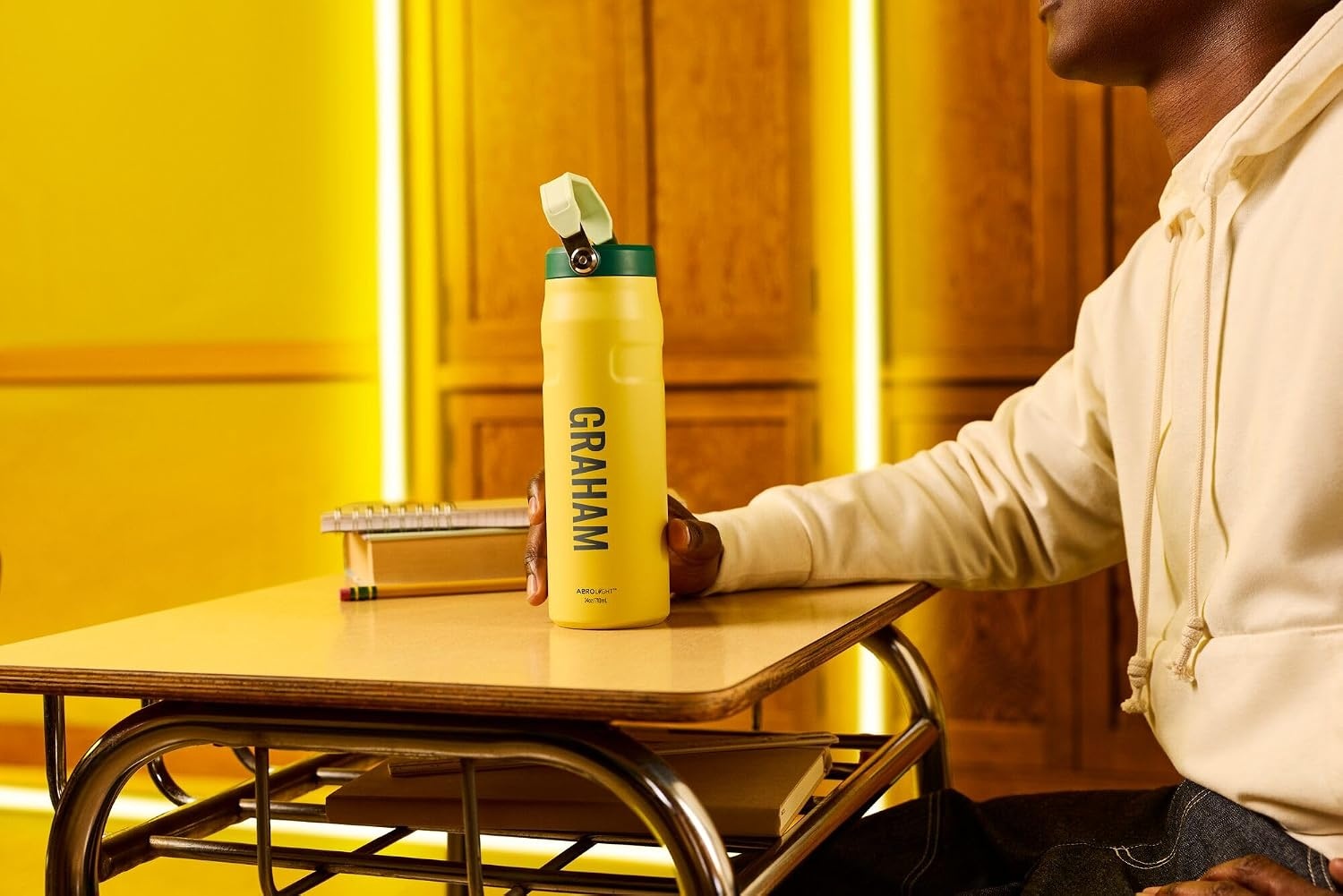 image:imageSTANLEY IceFlow Flip Straw 20 Bottle 24 oz Blue Dream GradientDaffodil Emerald