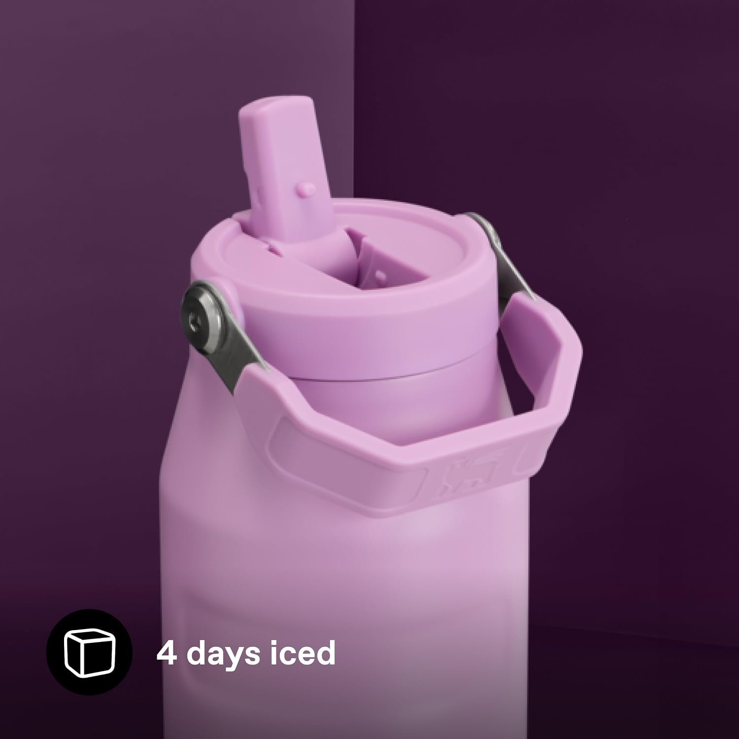 image:imageSTANLEY IceFlow Flip Straw 20 Bottle 24 oz Blue Dream GradientLilac