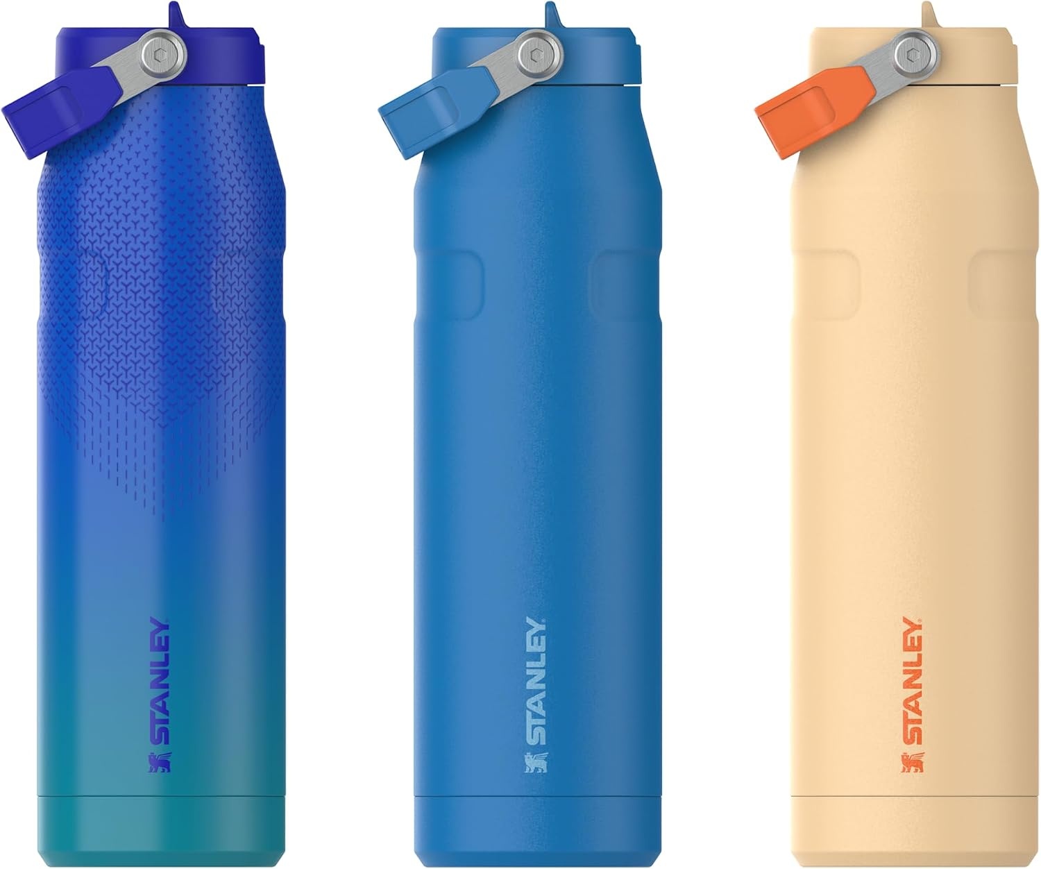 image:imageSTANLEY IceFlow Flip Straw 20 Bottle 24 oz Blue Dream GradientPacific Hypergrip