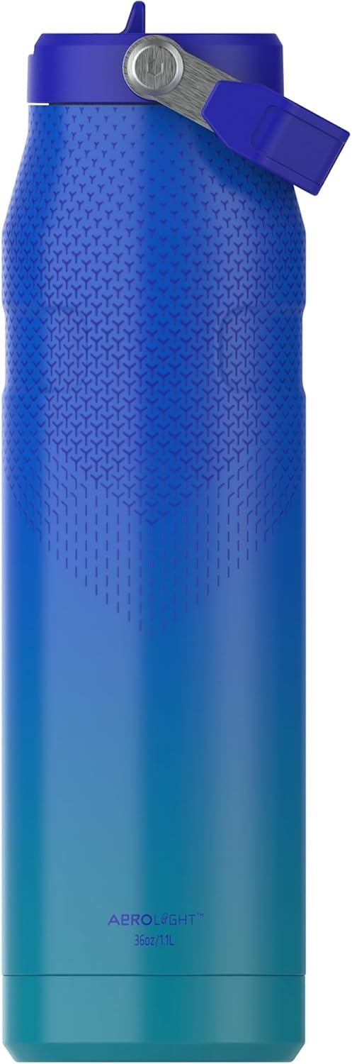 image:imageSTANLEY IceFlow Flip Straw 20 Bottle 24 oz Blue Dream GradientPacific Hypergrip