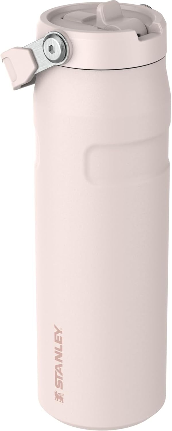 image:imageSTANLEY IceFlow Flip Straw 20 Bottle 24 oz Blue Dream GradientRose Quartz