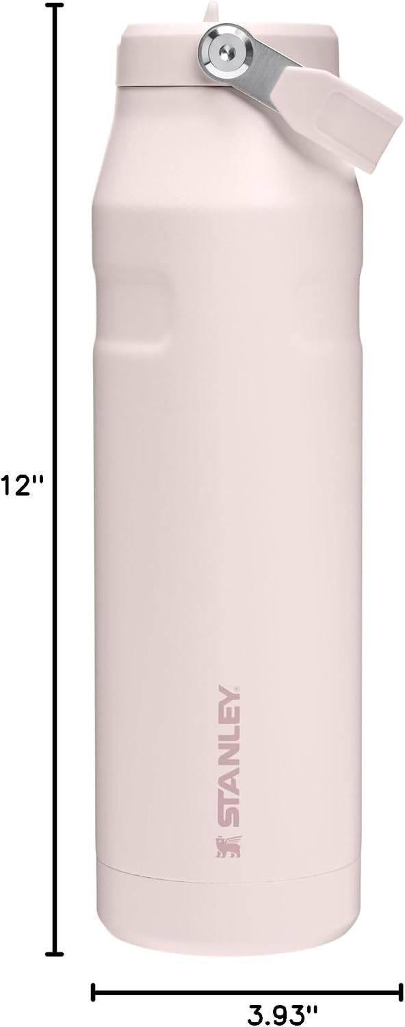 image:imageSTANLEY IceFlow Flip Straw 20 Bottle 24 oz Blue Dream GradientRose Quartz