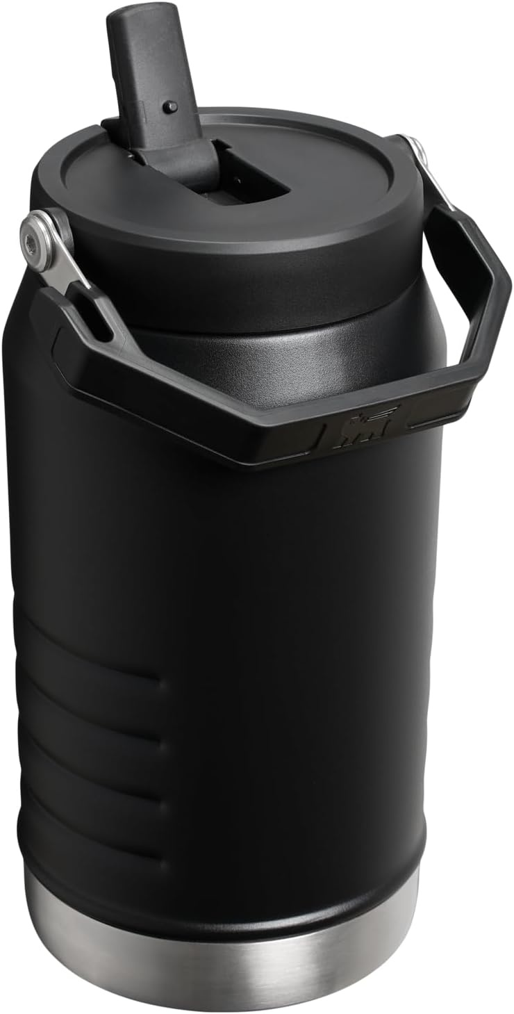 image:imageSTANLEY IceFlow Flip Straw 20 Jug 64 oz AshBlack 20