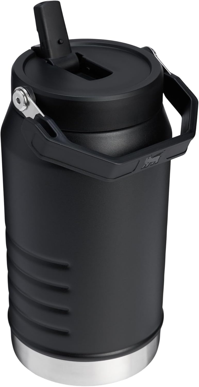 image:imageSTANLEY IceFlow Flip Straw 20 Jug 64 oz AshBlack