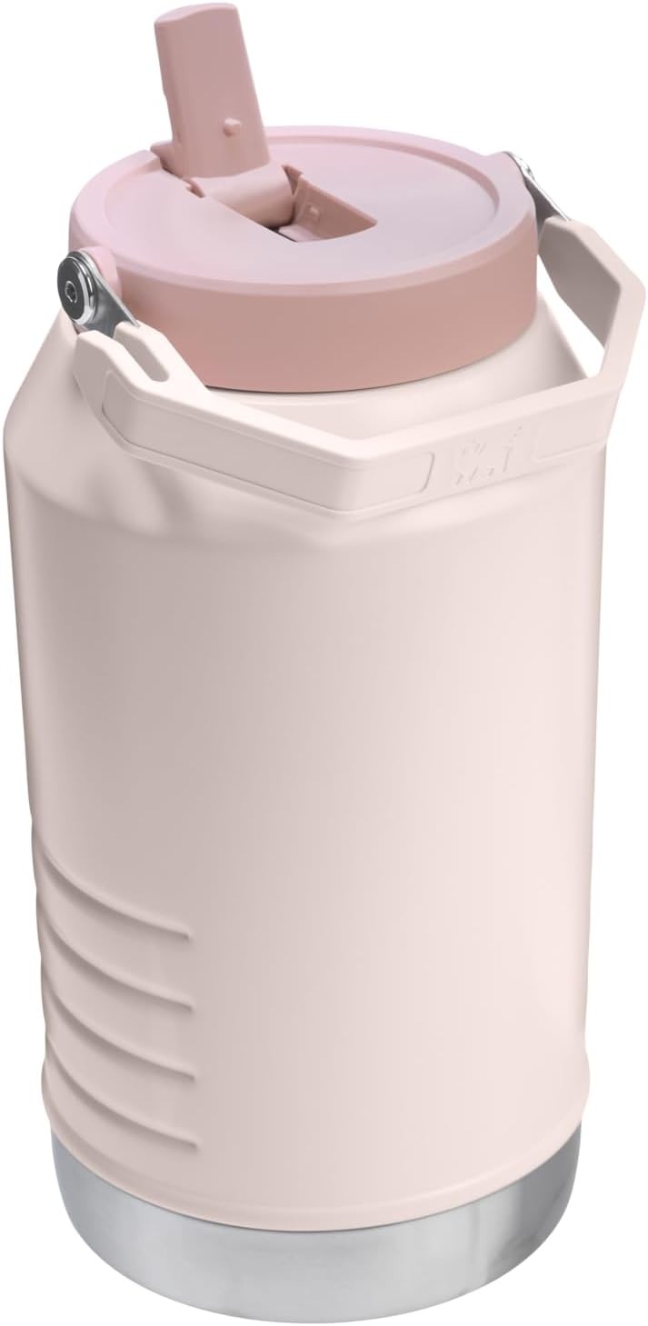 image:imageSTANLEY IceFlow Flip Straw 20 Jug 64 oz AshRose Quartz 20 VRT