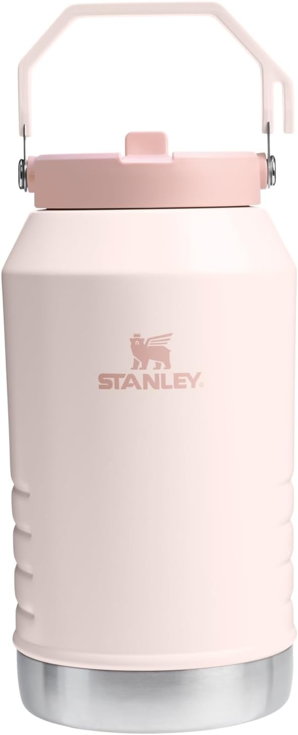image:imageSTANLEY IceFlow Flip Straw 20 Jug 64 oz AshRose Quartz 20 VRT