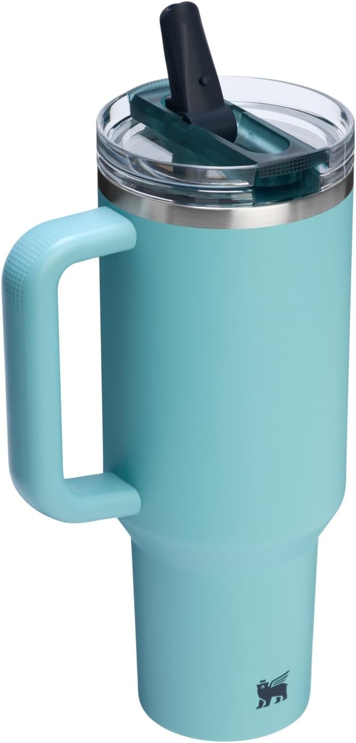 image:imageSTANLEY Quencher ProTour Flipstraw Tumbler 40 oz Pacific HypergripAgave