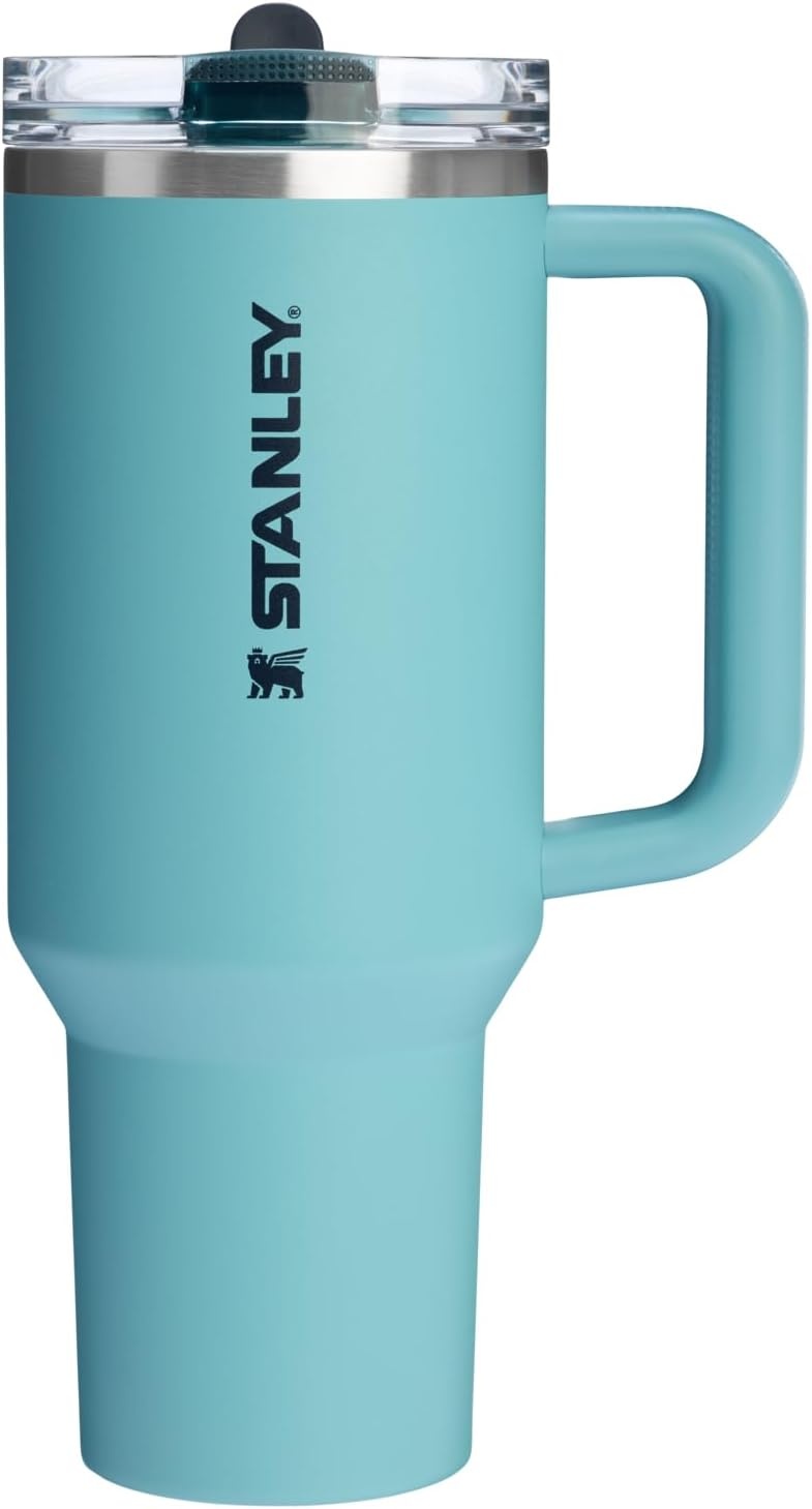 image:imageSTANLEY Quencher ProTour Flipstraw Tumbler 40 oz Pacific HypergripAgave