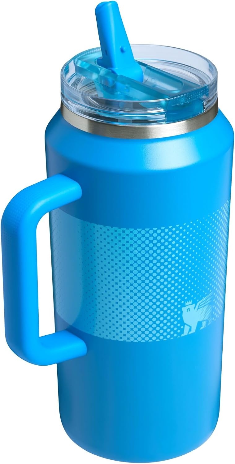 image:imageSTANLEY Quencher ProTour Flipstraw Tumbler 40 oz Pacific HypergripAzure Fade