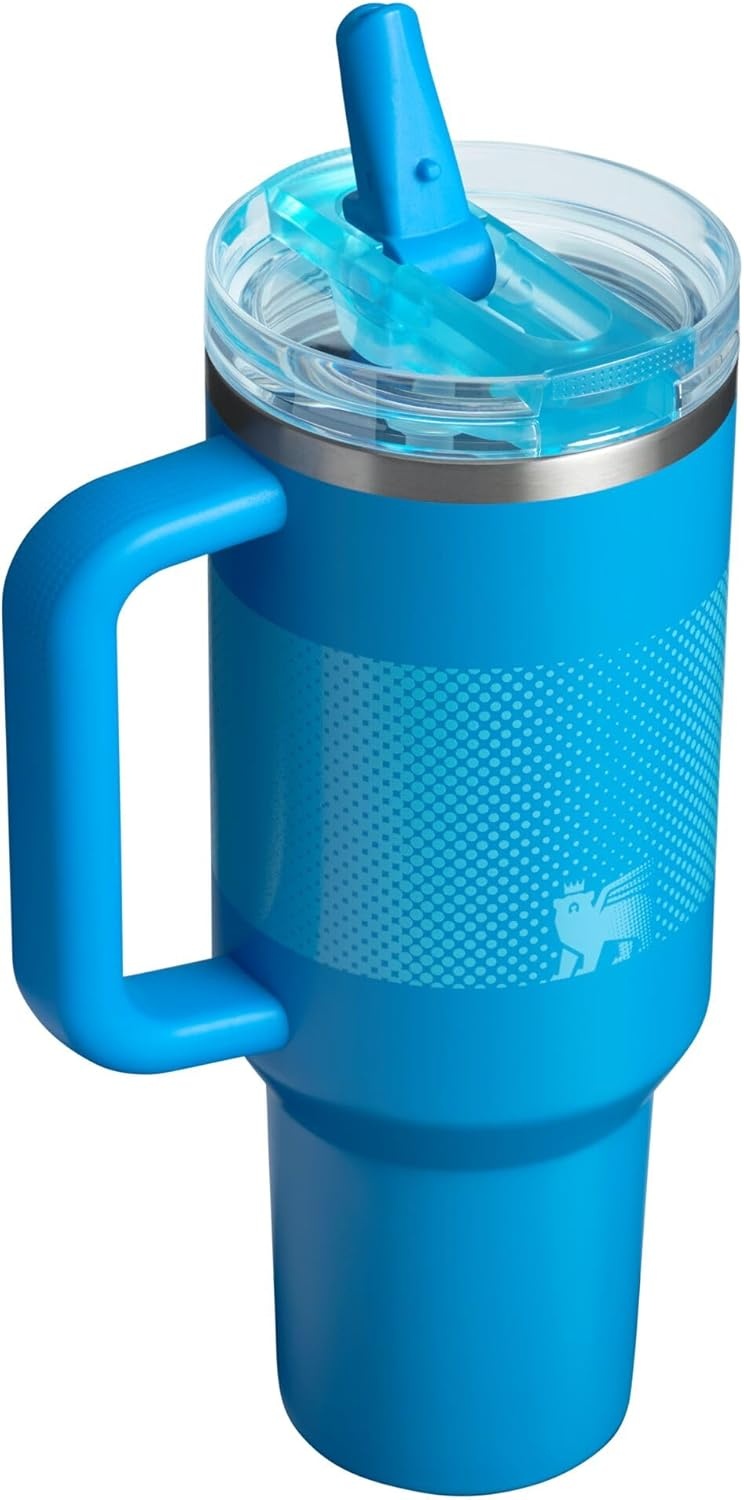 image:imageSTANLEY Quencher ProTour Flipstraw Tumbler 40 oz Pacific HypergripAzure Fade