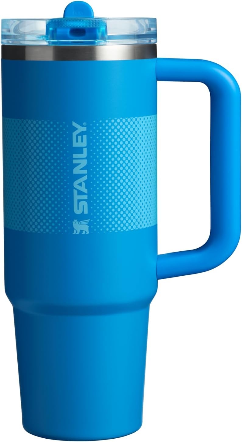 image:imageSTANLEY Quencher ProTour Flipstraw Tumbler 40 oz Pacific HypergripAzure Fade