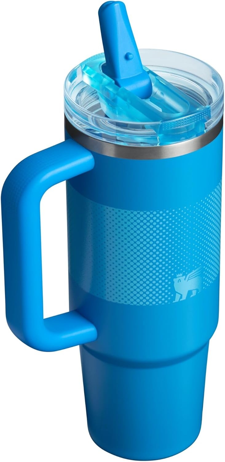 image:imageSTANLEY Quencher ProTour Flipstraw Tumbler 40 oz Pacific HypergripAzure Fade