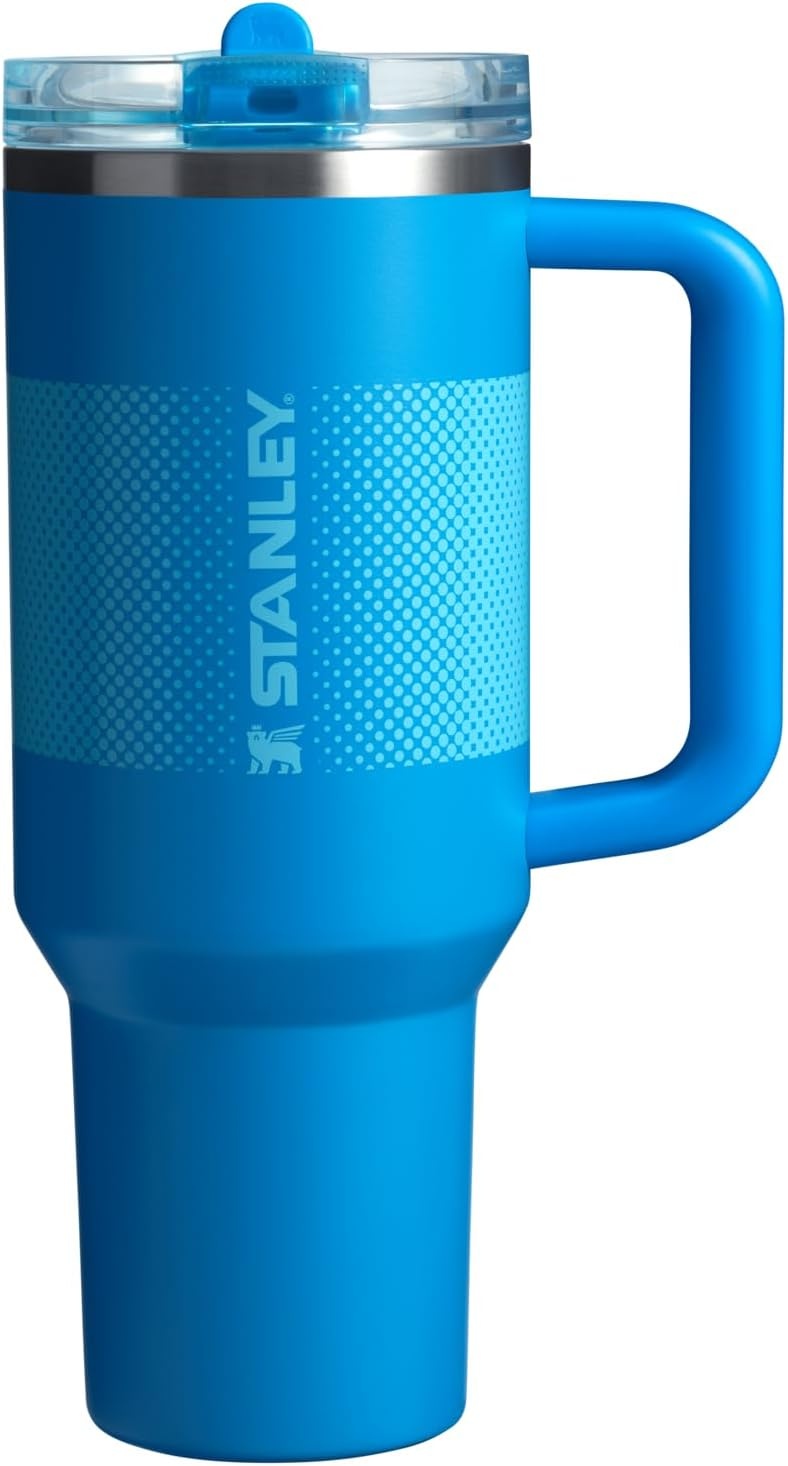 image:imageSTANLEY Quencher ProTour Flipstraw Tumbler 40 oz Pacific HypergripAzure Fade