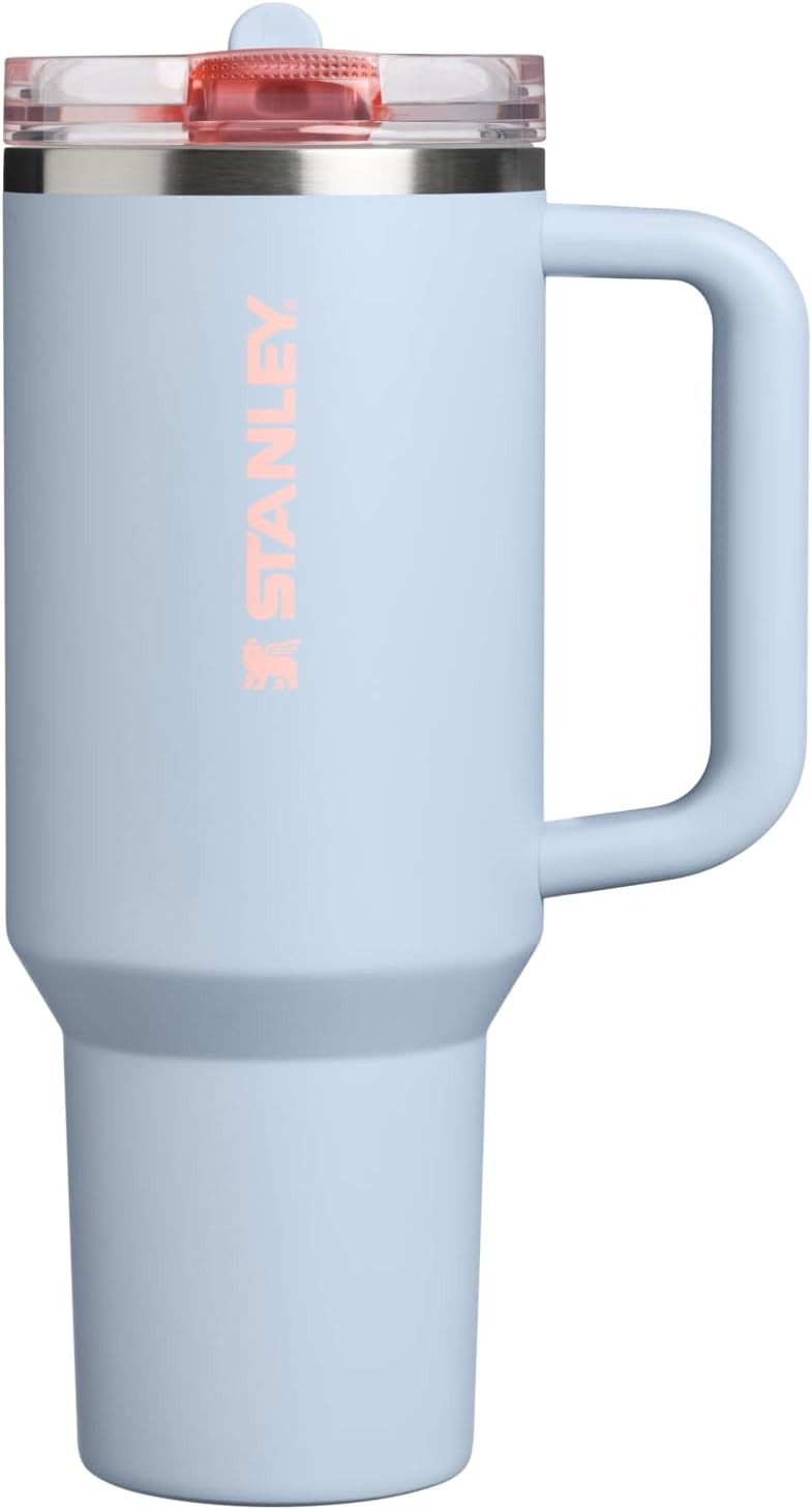 image:imageSTANLEY Quencher ProTour Flipstraw Tumbler 40 oz Pacific HypergripBlue Dream
