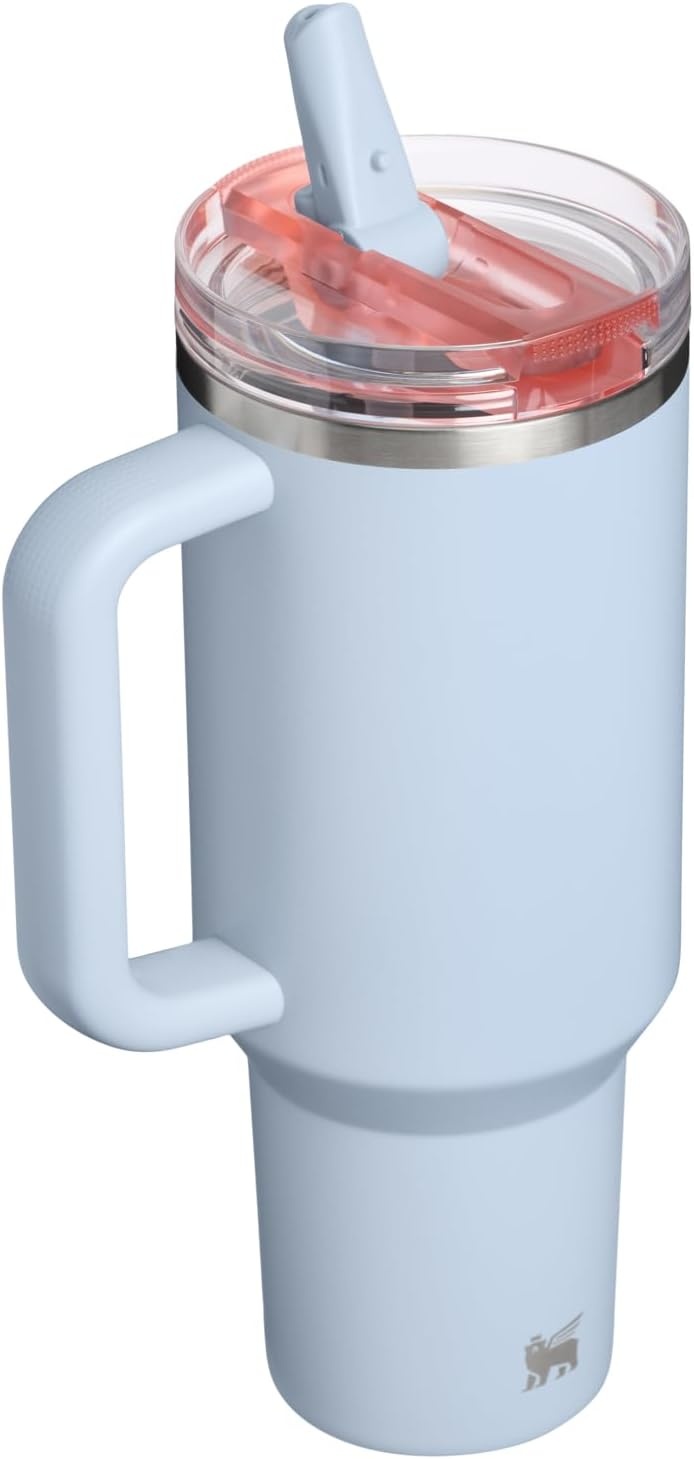 image:imageSTANLEY Quencher ProTour Flipstraw Tumbler 40 oz Pacific HypergripBlue Dream