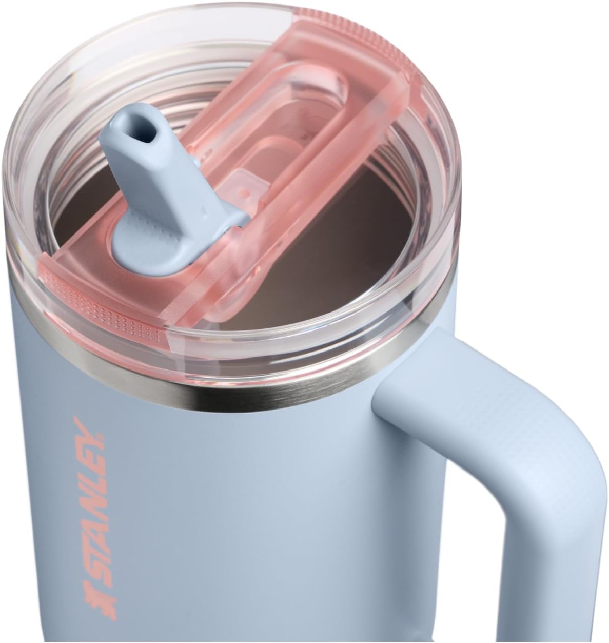 image:imageSTANLEY Quencher ProTour Flipstraw Tumbler 40 oz Pacific HypergripBlue Dream