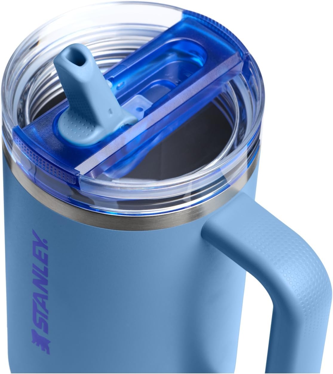 image:imageSTANLEY Quencher ProTour Flipstraw Tumbler 40 oz Pacific HypergripBlue Sky
