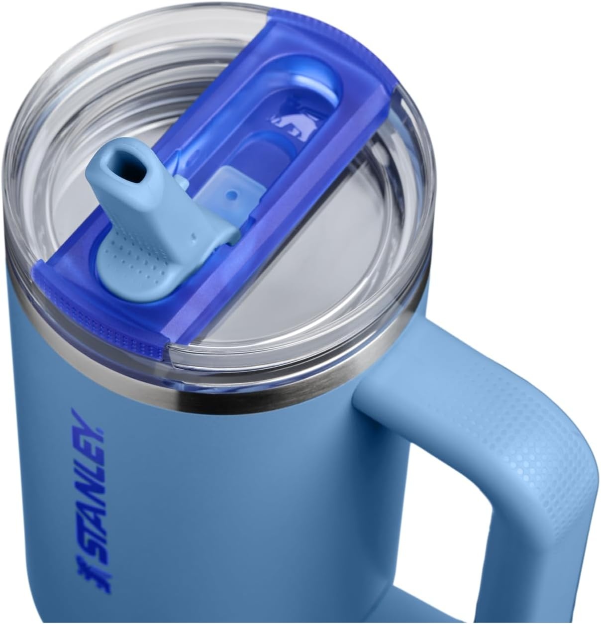 image:imageSTANLEY Quencher ProTour Flipstraw Tumbler 40 oz Pacific HypergripBlue Sky
