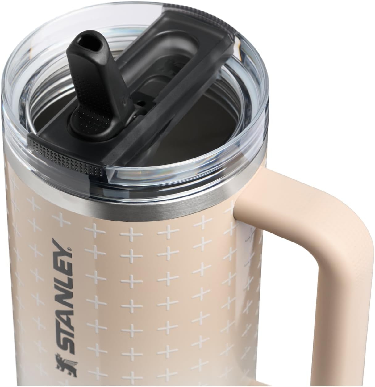 image:imageSTANLEY Quencher ProTour Flipstraw Tumbler 40 oz Pacific HypergripChampagne Plus
