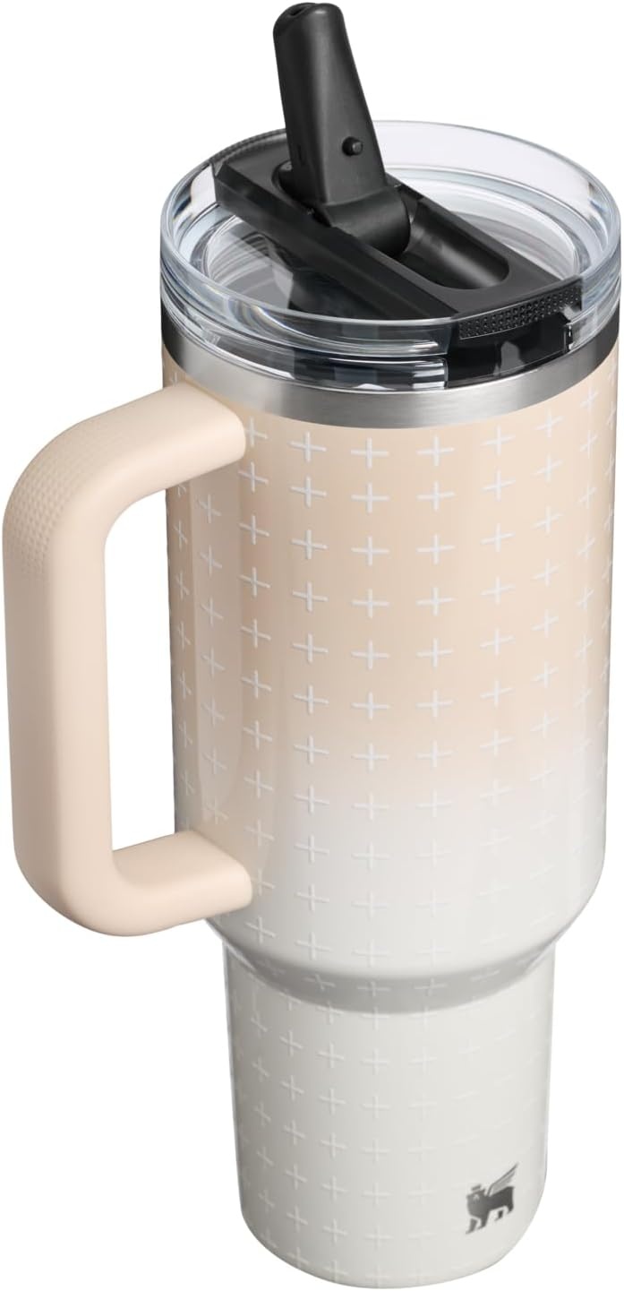 image:imageSTANLEY Quencher ProTour Flipstraw Tumbler 40 oz Pacific HypergripChampagne Plus