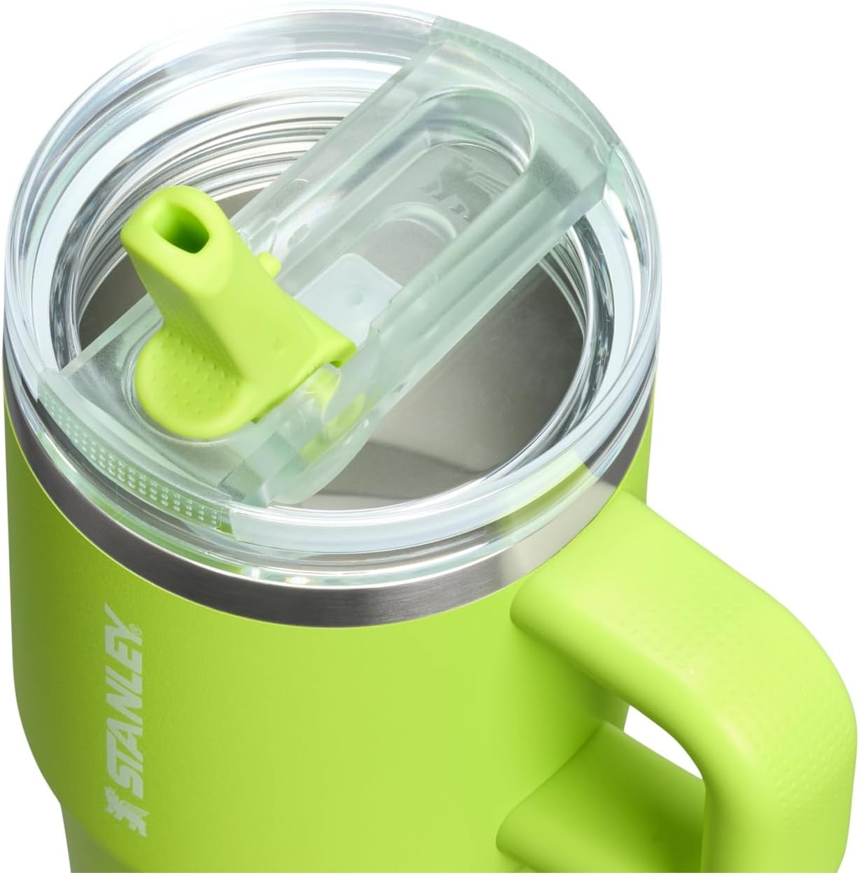 image:imageSTANLEY Quencher ProTour Flipstraw Tumbler 40 oz Pacific HypergripChartreuse