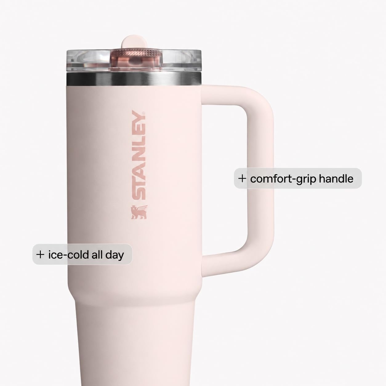 image:imageSTANLEY Quencher ProTour Flipstraw Tumbler 40 oz Pacific HypergripCobalt