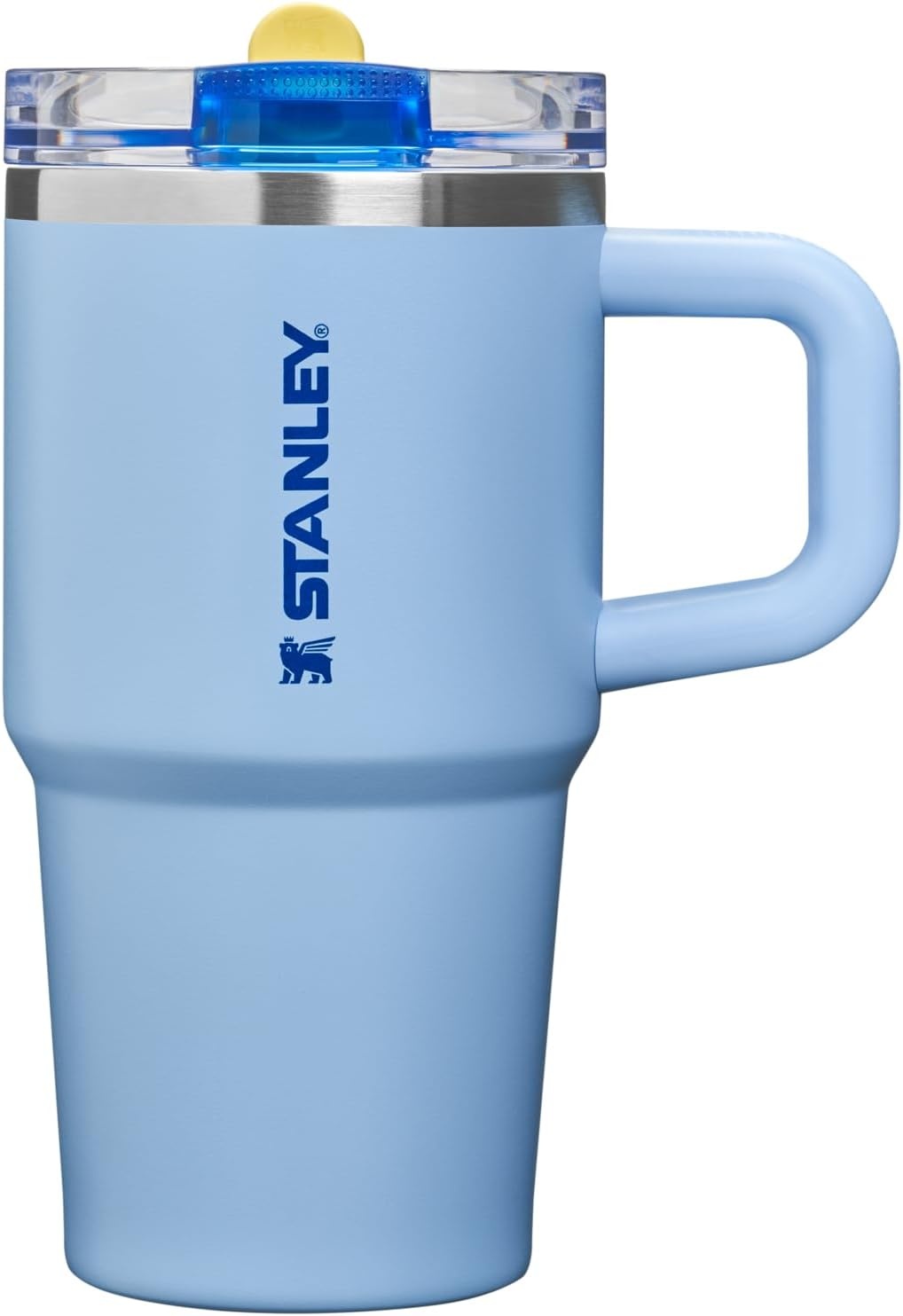 image:imageSTANLEY Quencher ProTour Flipstraw Tumbler 40 oz Pacific HypergripCornflower Admiral Blue