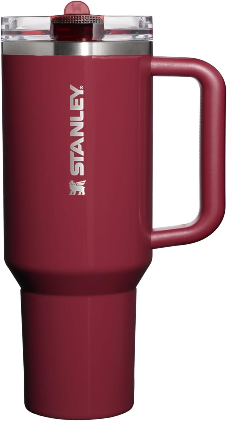 image:imageSTANLEY Quencher ProTour Flipstraw Tumbler 40 oz Pacific HypergripCranberry Gloss